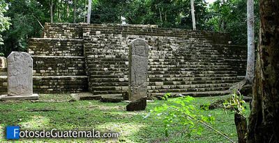 Aguateca, ruinas mayas, fotografía, colores y arqueología